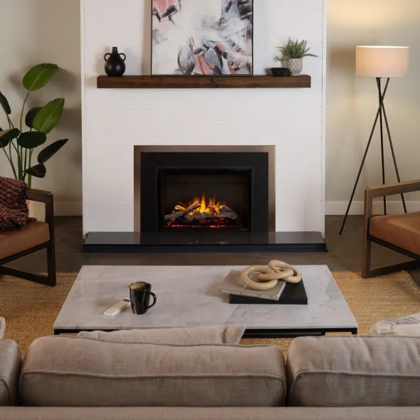 Regency Ei33 Electric Fireplace Insert for Large Fireplaces | Chimcare Regency Ei33 electric fireplace insert for large fireplaces with realistic flame technology and modern design